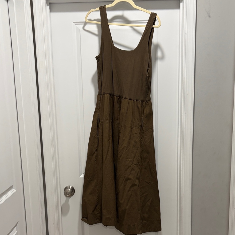 Everlane Brown Midi Dress